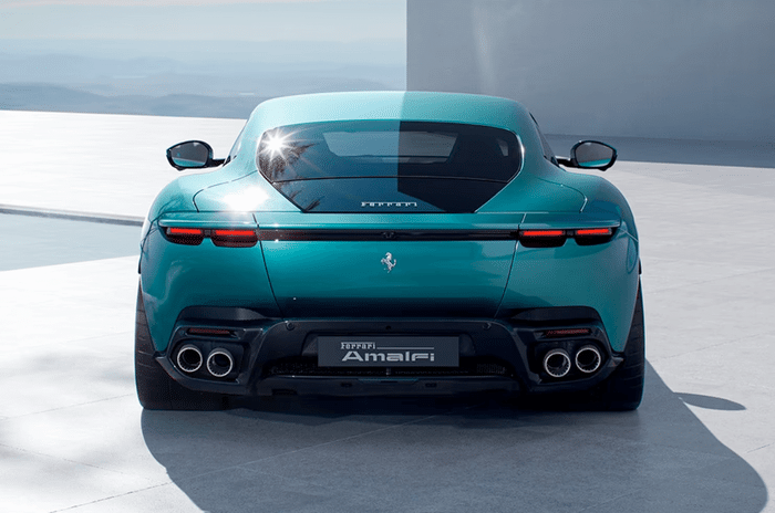 Ferrari Amalfi rear profile
